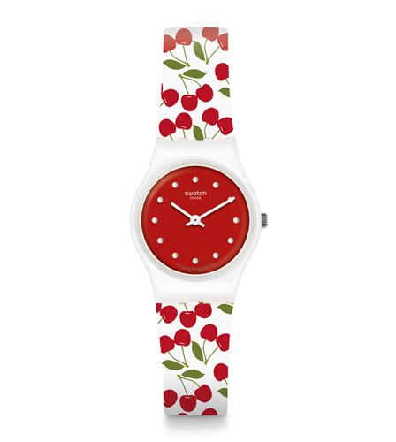 Reloj swatch best sale rojo mujer